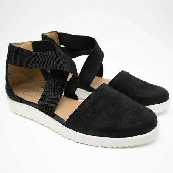 Naturalizer Shoes - Naturalizer Womens Raleigh Black Cross Strap Sandals SIZE 6.5